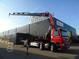 DAF CF 85.510 + FASSI 80TON 6x + 8X2 + EURO 5 + REMOTE