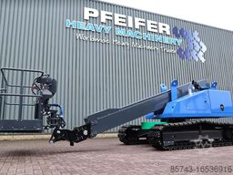 Aichi SR12CSM Diesel, Tracked Boomlift, 14.1m Working He