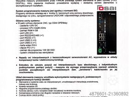 SIGMA FANUM 5-OSIOWA OBRABIARKA CNC