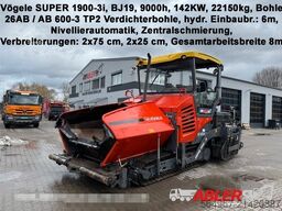 VÖGELE Super 1900-3i AB600-3TP2 Bohle 6m bis 8m ZSA