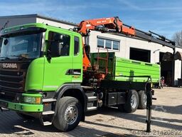 SCANIA G450 Kipper Kran Atlas 206.3E AHK Bordmatic FUNK