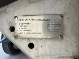 Magyar S43EBT Tank Food / Inox / 36.450 Liter / Steeri...