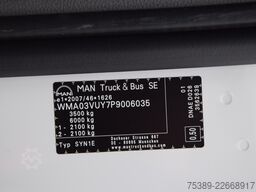 MAN TGE  Kasten 3.140 extralang Superhochdach LED