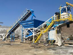 PROMAX Mobile Concrete Batching Plant 60m3/h