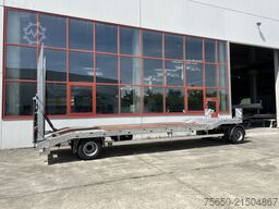 Möslein T 2 Schwebheim  Neuer 2 Achs Tieflader- Anhänger, Verbreiterung