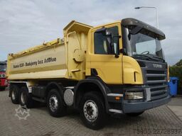 Scania P380 8X4 MET 20CUB STEEL KIPPER,MANUALGEARBOX