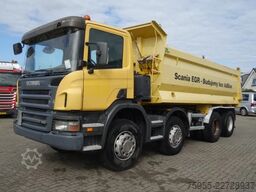 Scania P380 8X4 MET 20CUB STEEL KIPPER,MANUALGEARBOX