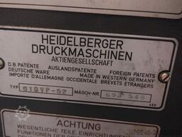 Heidelberg GTOVP 52