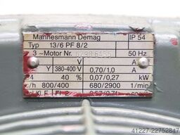 Mannesmann Demag 13/6 PF 8/2