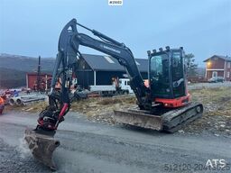 Eurocomach ES57 Tracked excavator w/ Rototilt and 2 buckets.