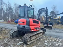 Eurocomach ES57 Tracked excavator w/ Rototilt and 2 buckets.
