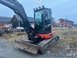Eurocomach ES57 Tracked excavator w/ Rototilt and 2 buckets.