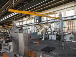 Demag KBK Kran Drehkran Hallenkran L 3m Demag KBK1 125Kg + DC Kettenzug H3,15m