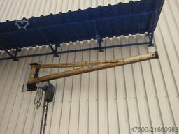 ABUS LW Drehkran Hallenkran Kran 500KG NL 500KG L 3m incl. Abus GM Kettenzug