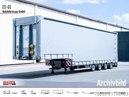 FAYMONVILLE MAX Trailer MAX100 Semi-Tieflader Planenaufbau