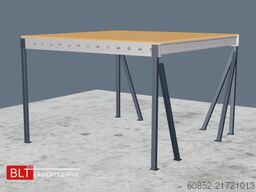 5x5m Lagerbühne , Belastung : 500kg/qm Unterkante: 3m ,ca. 25qm , Systembühne