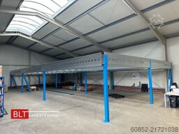 10x10m Lagerbühne , Belastung : 500kg/qm Unterkante: 2,5m , ca. 100qm Systembühne