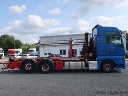 MAN 26.500 TGX XXL Hyva Lift + Fassi F 130 Kran h. Hau