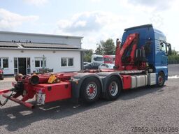 MAN 26.500 TGX XXL Hyva Lift + Fassi F 130 Kran h. Hau
