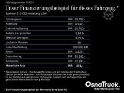 MERCEDES-BENZ Sprinter 315 CDI mittellang L2H1 Klima,Navi, LED