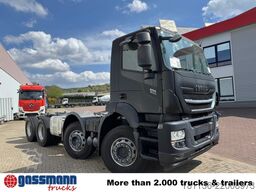 Iveco X-Way AD360X40Z/P 8x4, Meiller Stahlmulde 17-20m³