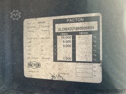 Pacton MXD 218 / Curtainside Trailer / BPW Drum / Wipk...