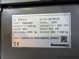 JUNGHEINRICH EFX 413 X + i = Wire Guidance !! Triplex FFL !!