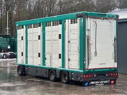 MENKE-JANZEN 3.Stock Viehanhänger Aggregat/Hubdach/Liftachse
