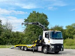 RENAULT T 380 * Abschleppwagen 7,40m* KRAN/FUNK * TOP