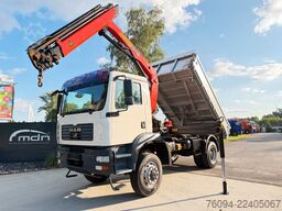 MAN TGM 18.330 4x4 Kipper KRAN 17m FUNK AHK