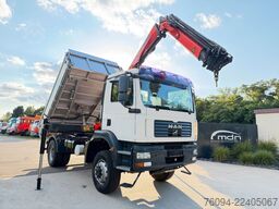 MAN TGM 18.330 4x4 Kipper KRAN 17m FUNK AHK