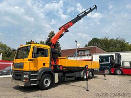 MAN 26.310 TGA Pritsche + PK29002 Kran 6x2