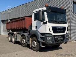 MAN TG-S 35.460 BB 8x4 Abrollkipper VDL 25to Funk