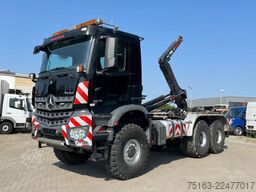 MERCEDES-BENZ Arocs 3343 6x6 Abrollkipper Singelreifen kz.Rads
