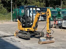 CATERPILLAR 301.7D Gummikette / 2 Löffel / Schwenkschaufel