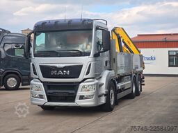 MAN TGS 26.360 *  HYVA-KRAN * 12.8M * FERNBEDIENUNG