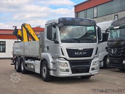 MAN TGS 26.360 *  HYVA-KRAN * 12.8M * FERNBEDIENUNG