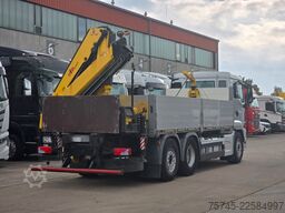 MAN TGS 26.360 *  HYVA-KRAN * 12.8M * FERNBEDIENUNG