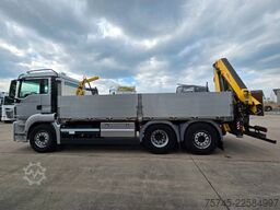 MAN TGS 26.360 *  HYVA-KRAN * 12.8M * FERNBEDIENUNG
