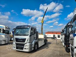 MAN TGS 26.360 *  HYVA-KRAN * 12.8M * FERNBEDIENUNG