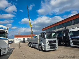 MAN TGS 26.360 *  HYVA-KRAN * 12.8M * FERNBEDIENUNG