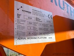  Rutmann SA 26 / Raupenbühne / Funk
