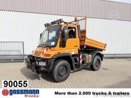 Unimog U 400 4x4, Kipper, Kommunalhydraulik, Zapfwelle