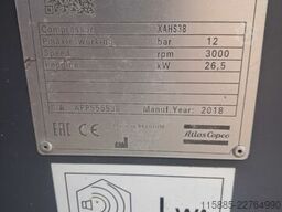 Atlas Coop XAHS 38/XAS88/Baukompressor/12 Bar