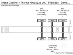 Krone Coolliner / Thermo King SLXe 300 / Frigo Box - ...
