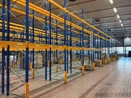 14 lfm Jungheinrich MPB Palettenregale H: 500cm, Fachlast: 2100 kg