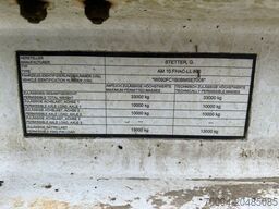 Stetter AM 10m³ Betonmischer Auflieger