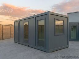 Bürocontainer / Wohncontainer / Baucontainer Modell ANTHRAZIT