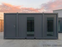 Bürocontainer / Wohncontainer / Baucontainer Modell ANTHRAZIT