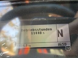 Unimog U400 mit Bitumspritze Breining + Besen